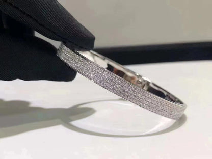 ¡®Sprite Jewelry¡¯HM KELLY BRACELET IN SILVER AND FULL PAVE DIAMOND