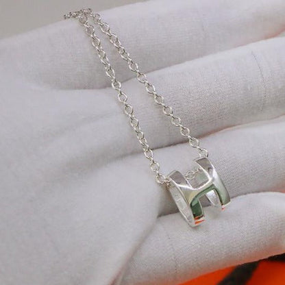 ¡®Sprite Jewelry¡¯HM NECKLACE H LETTER OVAL SERIES