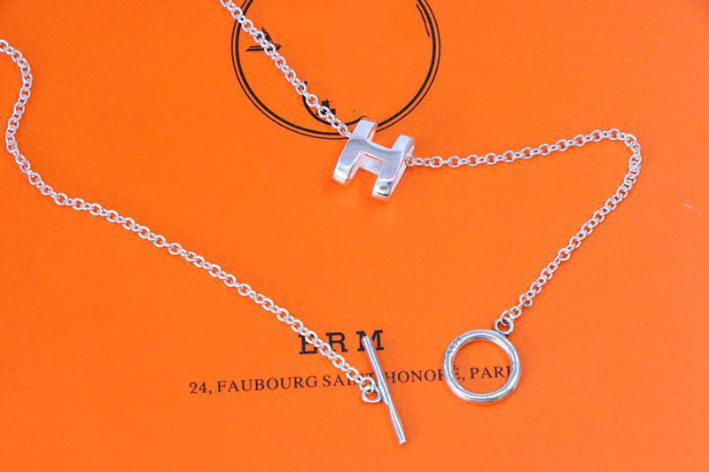 ¡®Sprite Jewelry¡¯HM NECKLACE H LETTER OVAL SERIES
