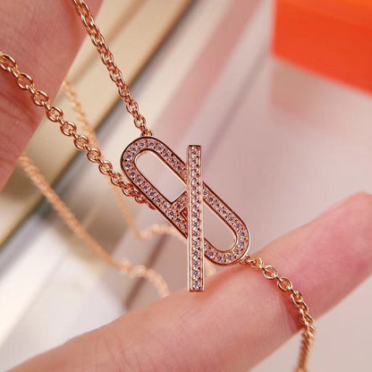 ¡®Sprite Jewelry¡¯HM FIRE PIG NOSE NECKLACE TRENDY STREET