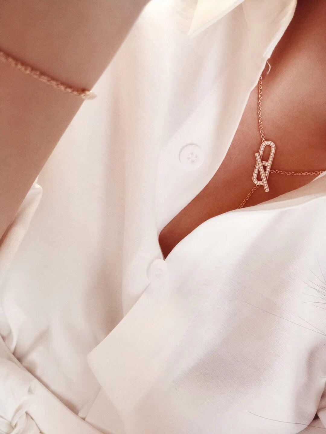 ¡®Sprite Jewelry¡¯HM FIRE PIG NOSE NECKLACE TRENDY STREET