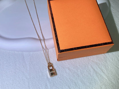 ¡®Sprite Jewelry¡¯HM ADVANCED NICHE LOCK HEAD NECKLACE DIAMONDS