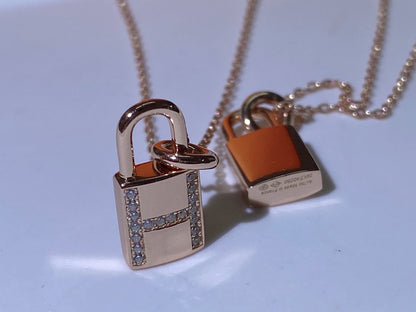 ¡®Sprite Jewelry¡¯HM ADVANCED NICHE LOCK HEAD NECKLACE DIAMONDS