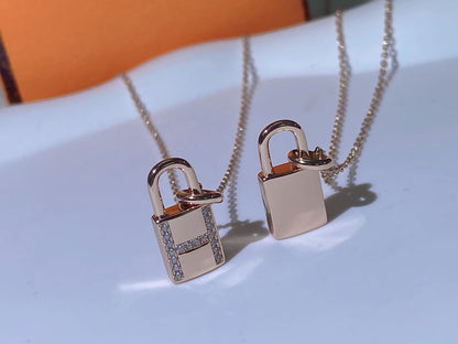 ¡®Sprite Jewelry¡¯HM ADVANCED NICHE LOCK HEAD NECKLACE DIAMONDS