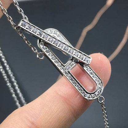 ¡®Sprite Jewelry¡¯HM NECKLACE PLATINUM ROSE GOLD DIAMOND