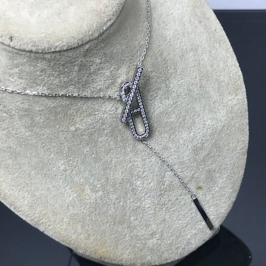 ¡®Sprite Jewelry¡¯HM NECKLACE PLATINUM ROSE GOLD DIAMOND