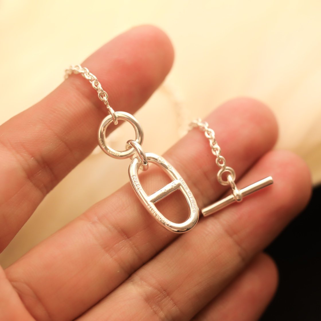 ¡®Sprite Jewelry¡¯HM CHAINE D'ANCRE PENDANT NECKLACE STERLING SILVER