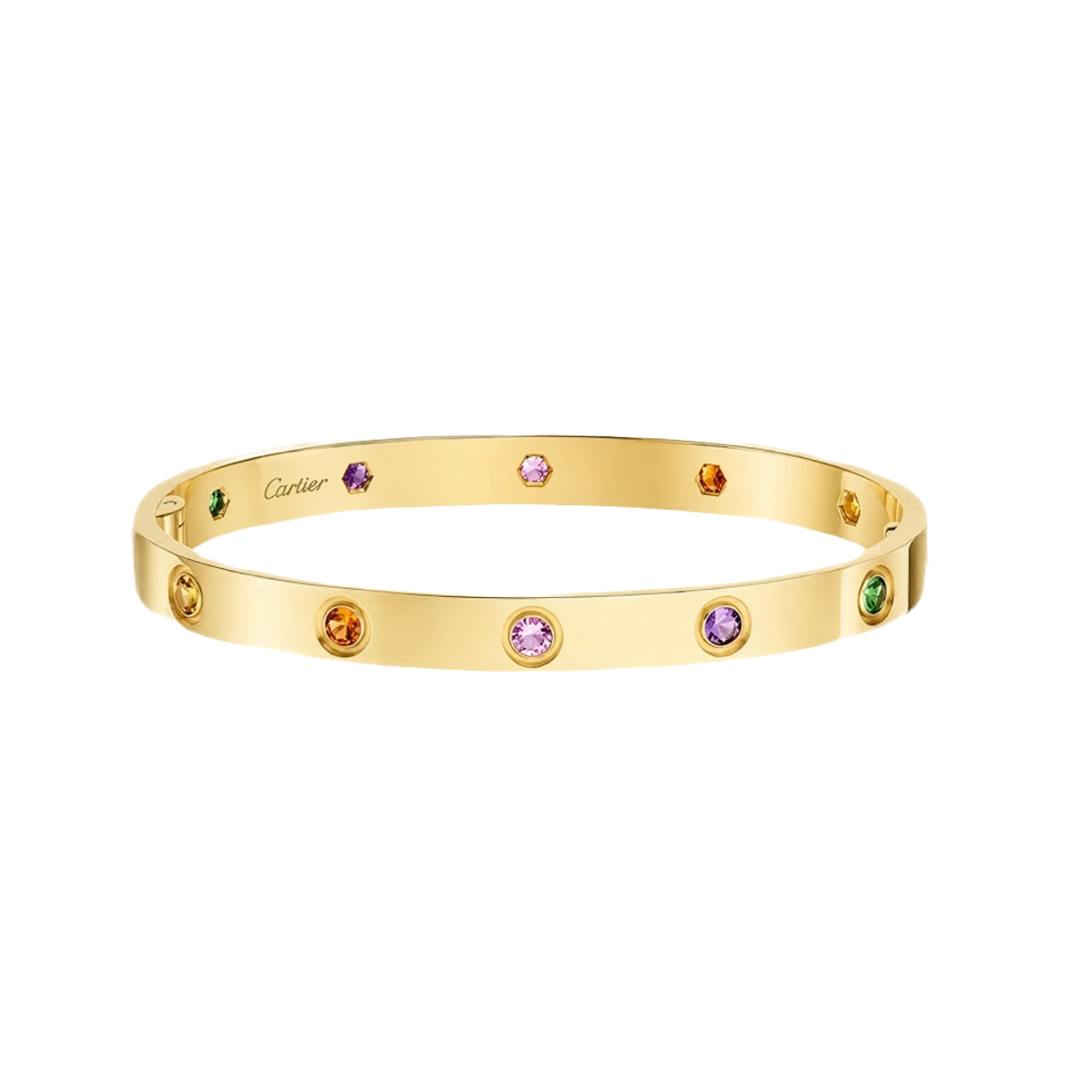[Sprite Jewelry]2026 RAINBOW LOVE BRACELET 6.1MM  10 DIAMONDS
