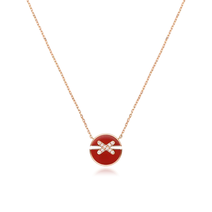 ¡®Sprite Jewelry¡¯JEUX DE ROSE GOLD DIAMOND NECKLACE