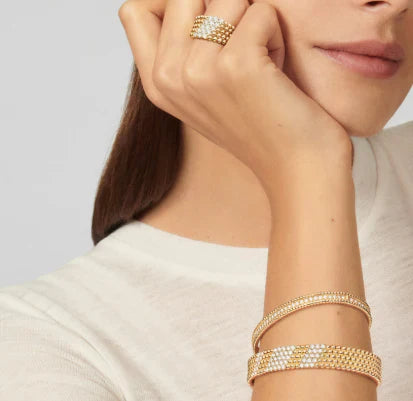 [Sprite Jewelry]Five-row diamond bracelet