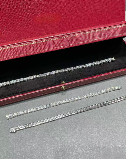 [Sprite Jewelry] TENNIS BRACELET WITH FULL DIAMOND SETTING