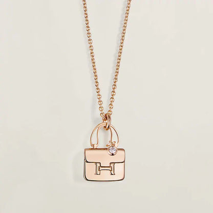¡®Sprite Jewelry¡¯AMULETTE PEDANT ROSE GOLD NECKLACE