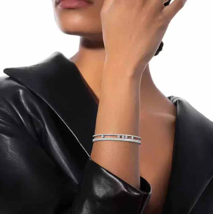 [Sprite Jewelry]M Roman Full Diamond Bracelet