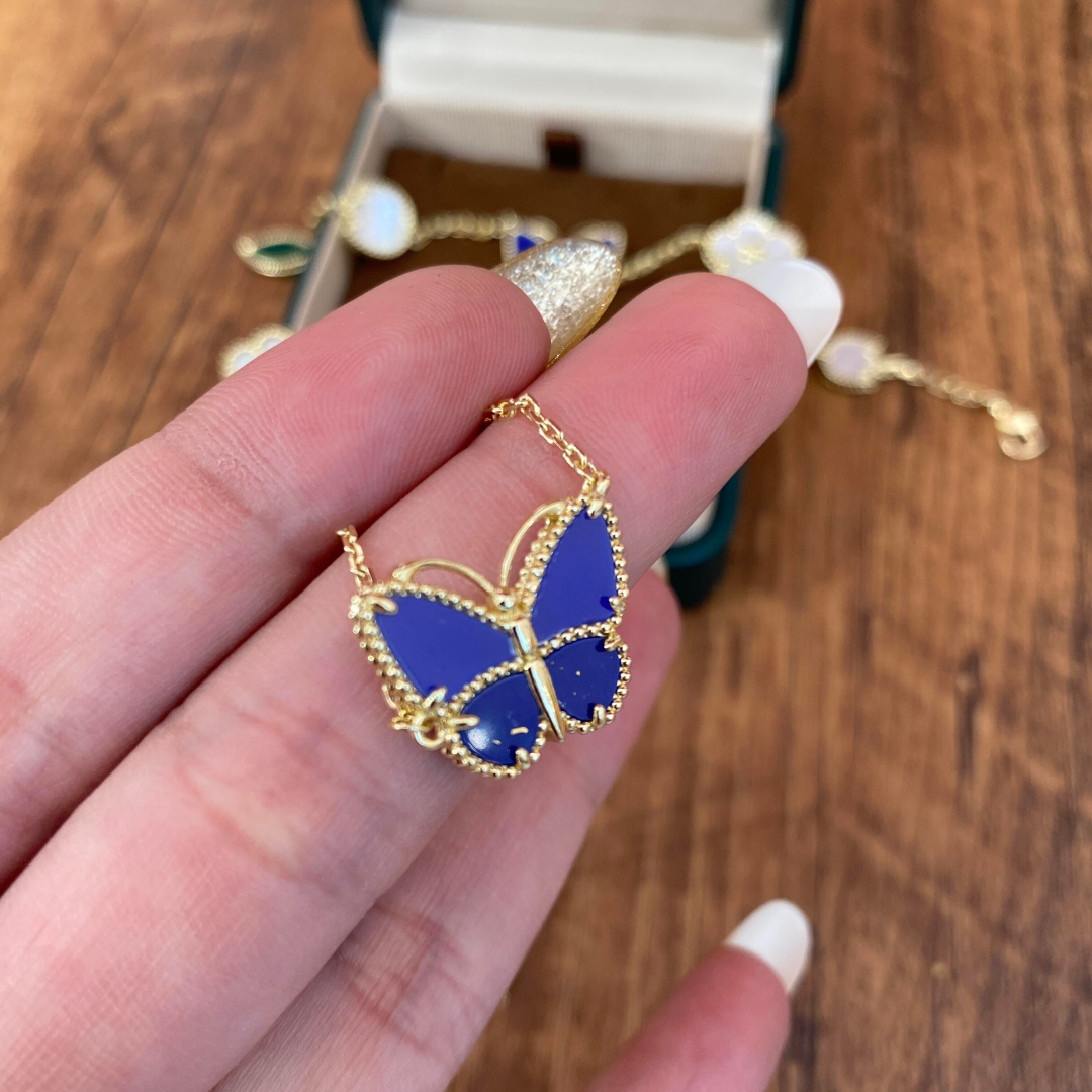 [Sprite Jewelry] 2026 NEW LUCKY BUTTERFLY 1 MOTIFS NECKLACE