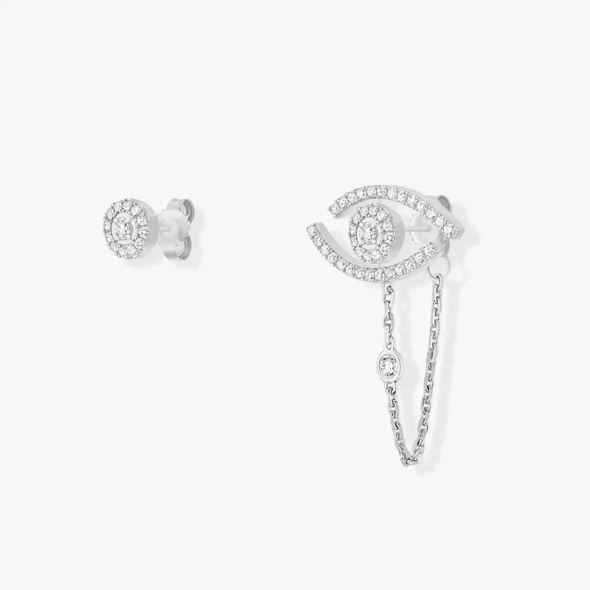 [Sprite Jewelry]Lucky Eye Diamond Earrings