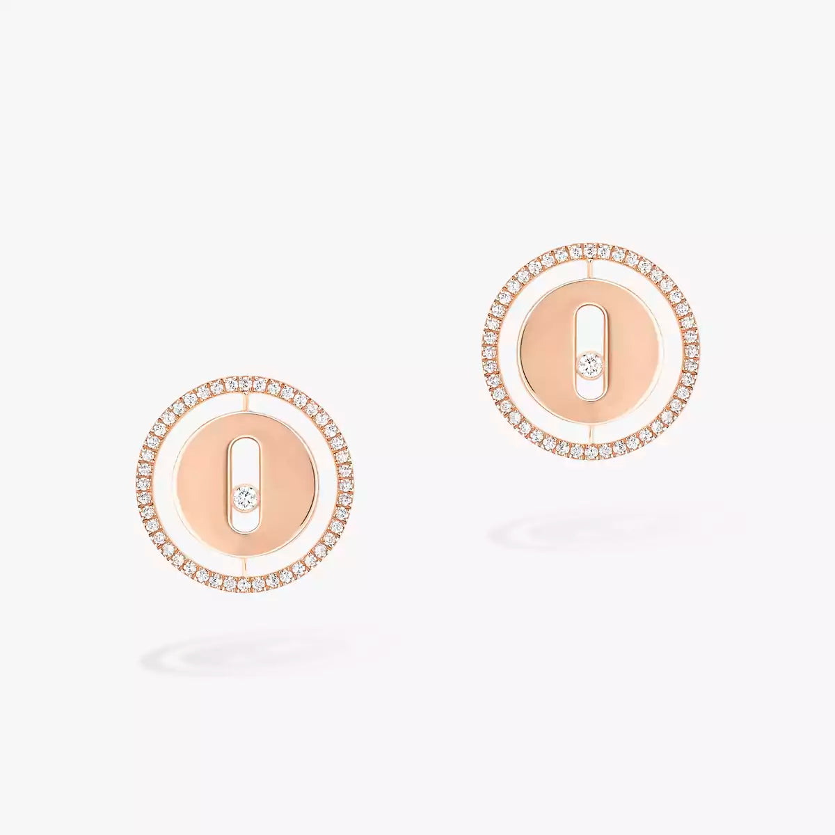 [Sprite Jewelry]Lucky Move Diamond Earrings