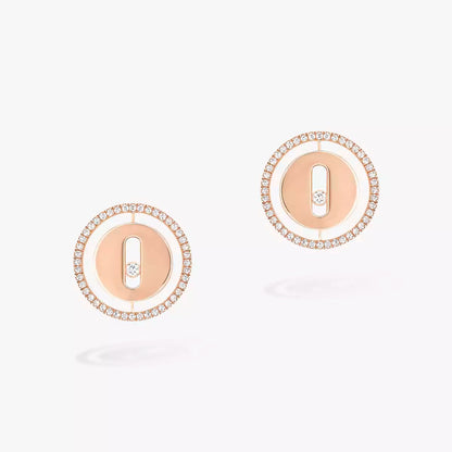 [Sprite Jewelry]Lucky Move Diamond Earrings