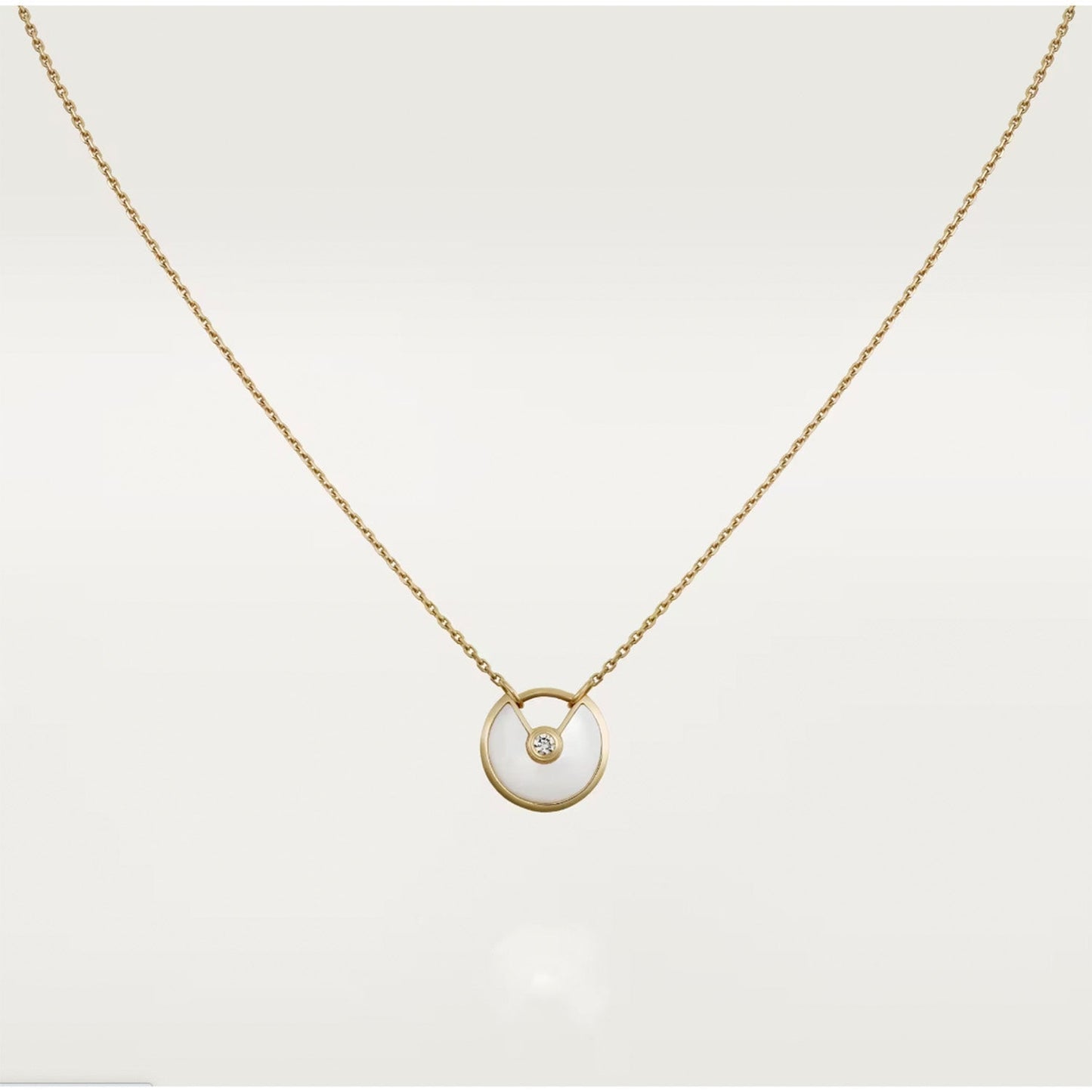¡®Sprite Jewelry¡¯AMULETTE ROSE GOLD MOP NECKLACE