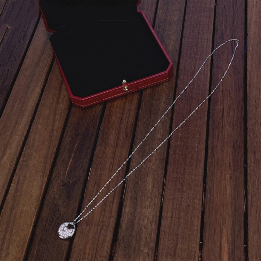 ¡®Sprite Jewelry¡¯AMULETTE SILVER FULL DIAMOND NECKLACE