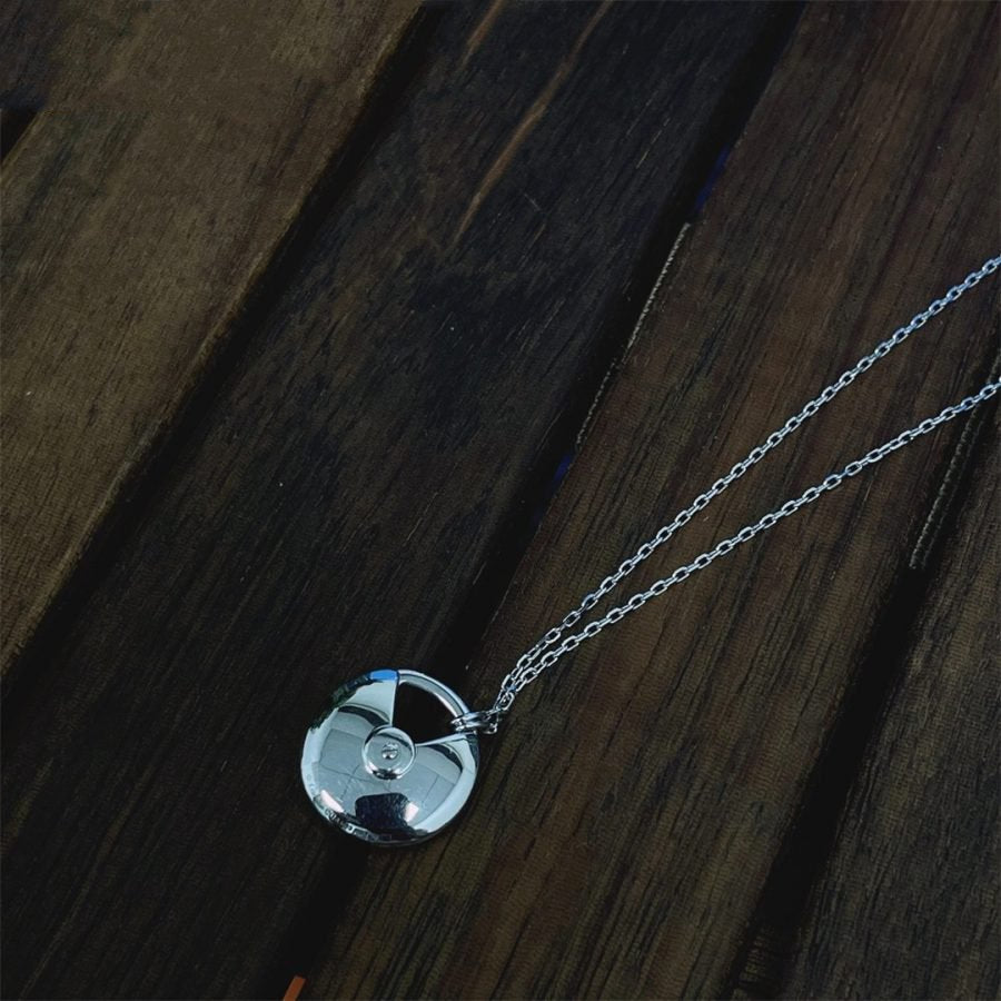 ¡®Sprite Jewelry¡¯AMULETTE SILVER FULL DIAMOND NECKLACE