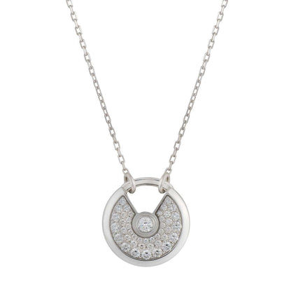 ¡®Sprite Jewelry¡¯AMULETTE SILVER FULL DIAMOND NECKLACE