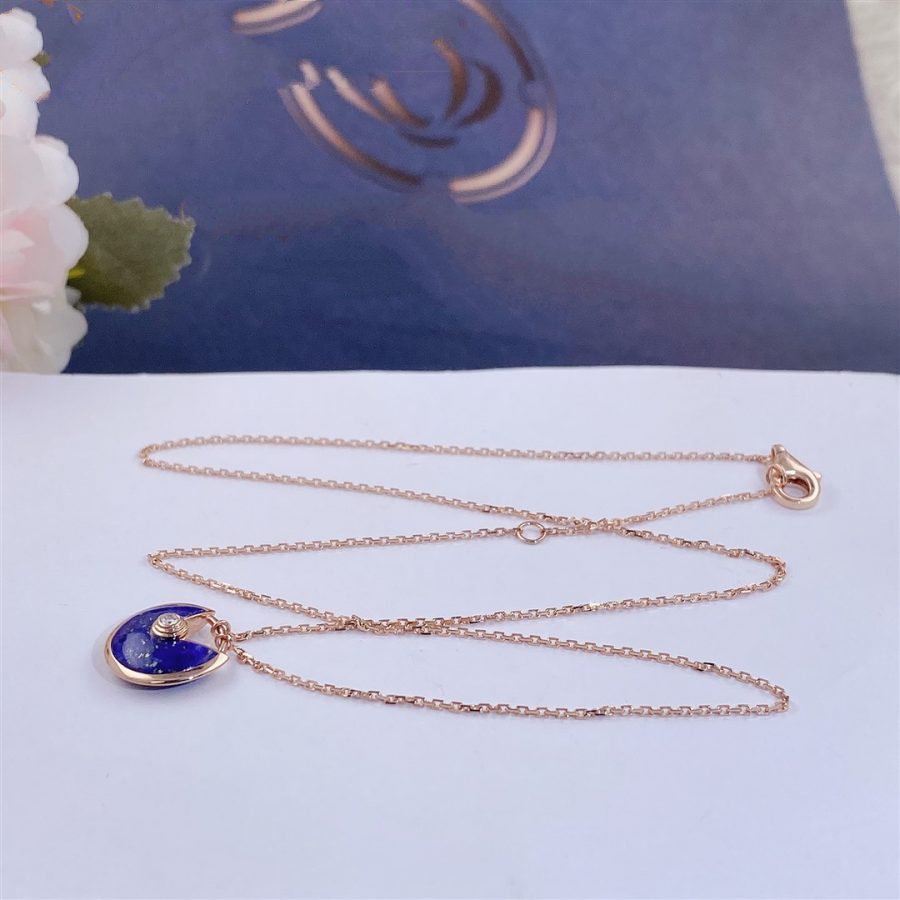 ¡®Sprite Jewelry¡¯AMULETTE ROSE GOLD AGATE NECKLACE