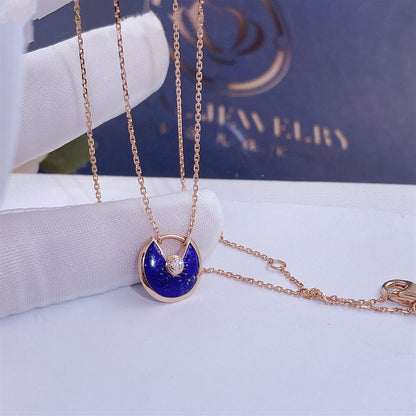 ¡®Sprite Jewelry¡¯AMULETTE ROSE GOLD AGATE NECKLACE