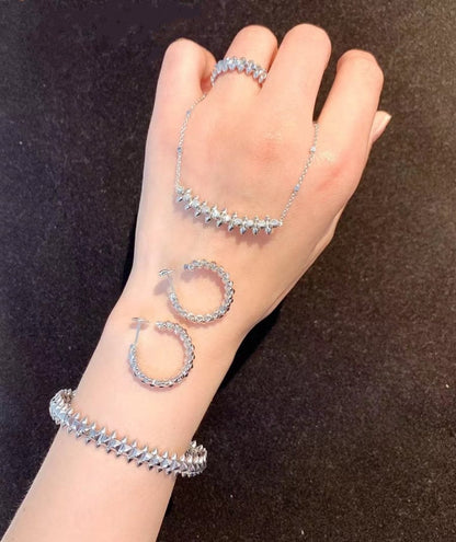 ¡®Sprite Jewelry¡¯CLASH SILVER BRACELET