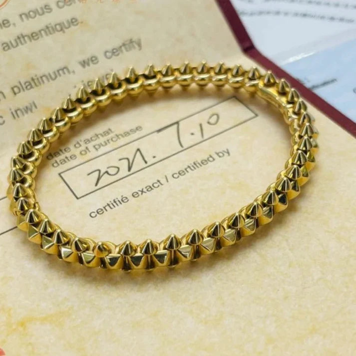 [Sprite Jewelry]CLASH PINK GOLD Silver   Gold  BRACELET