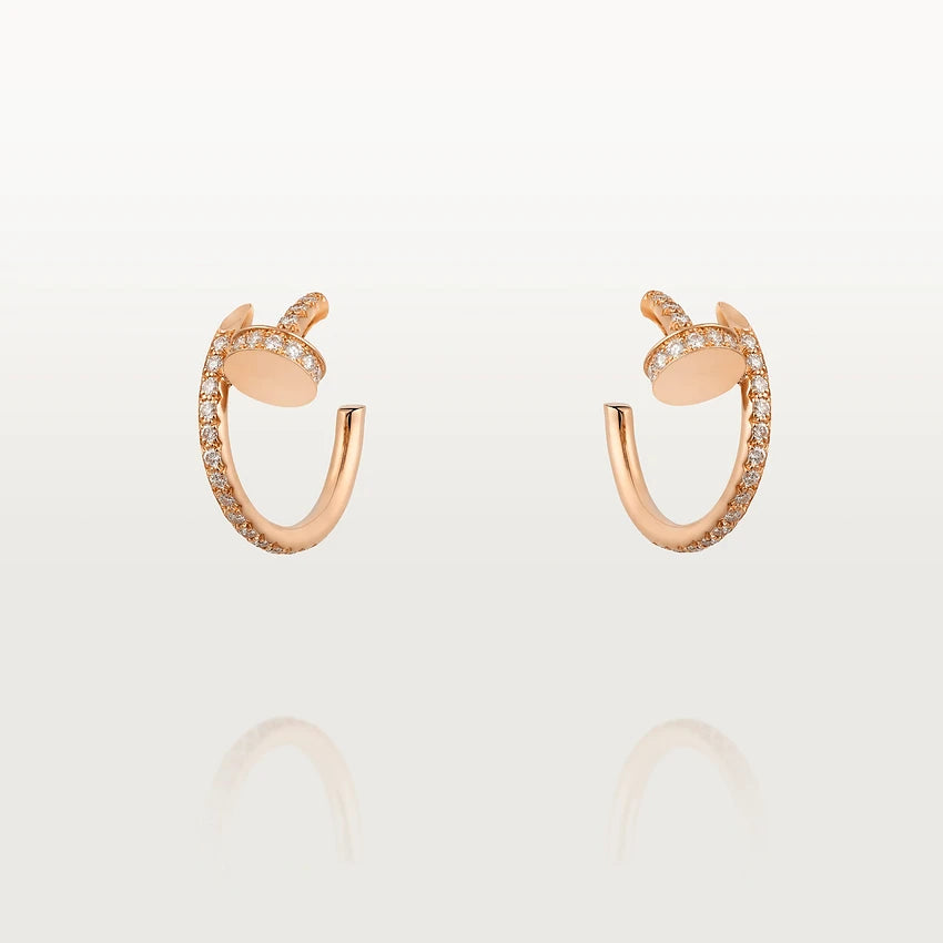 ¡®Sprite Jewelry¡¯JUSTE EARRINGS 12.75MM PINK GOLD DIAMOND