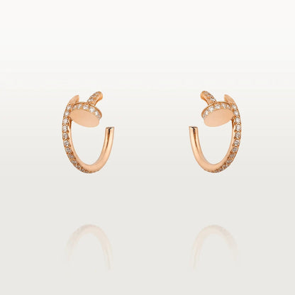 ¡®Sprite Jewelry¡¯JUSTE EARRINGS 12.75MM PINK GOLD DIAMOND