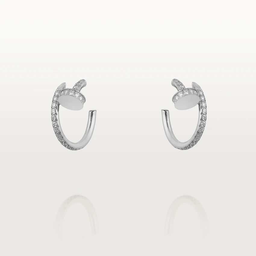 ¡®Sprite Jewelry¡¯JUSTE EARRINGS 12.75MM SILVER DIAMOND