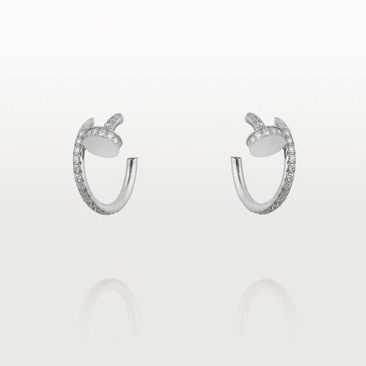 ¡®Sprite Jewelry¡¯JUSTE EARRINGS 12.75MM SILVER DIAMOND