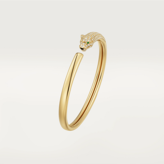 ¡®Sprite Jewelry¡¯PANTHERE GOLD DIAMOND OPEN BRACELET