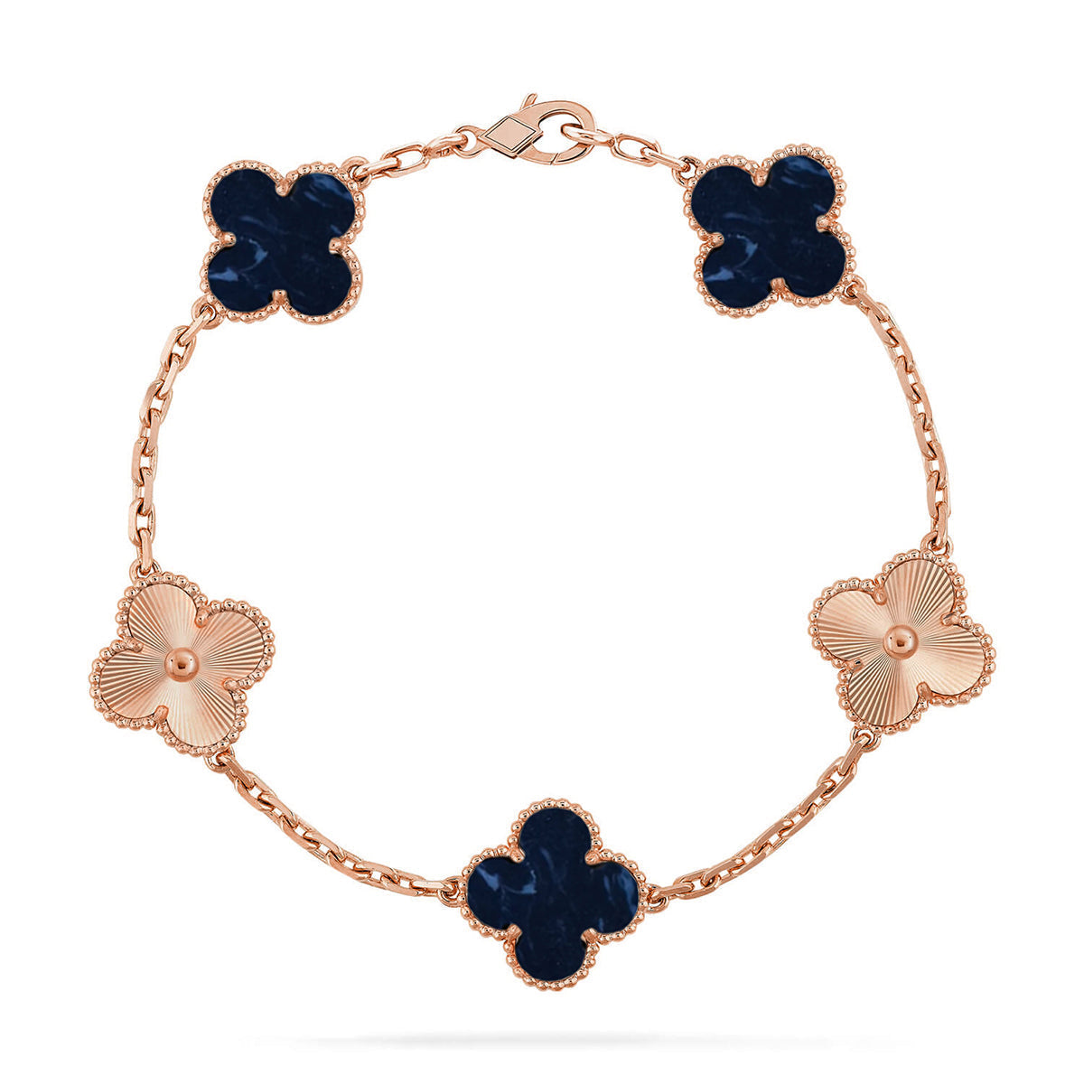 [Sprite Jewelry]New CLOVER 5 MOTIF PIETERSITE BRACELET COLLECTION