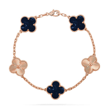 [Sprite Jewelry]New CLOVER 5 MOTIF PIETERSITE BRACELET COLLECTION