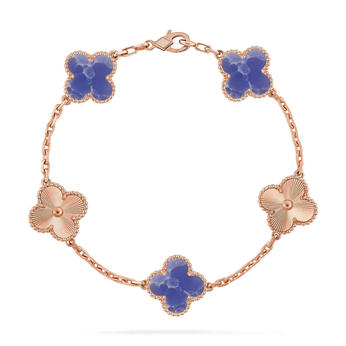 [Sprite Jewelry]New CLOVER 5 MOTIF BLUE VEINS BRACELET COLLECTION