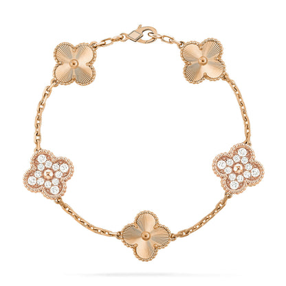 [Sprite Jewelry]New  CLOVER 5 MOTIF LASER BRACELET COLLECTION