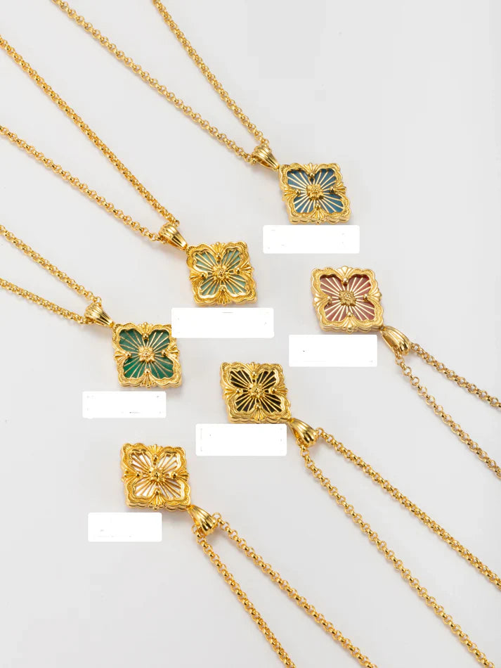 [Sprite Jewelry] B.C.L SMALL SIZE ENAMEL NECKLACE£¨Various colors)