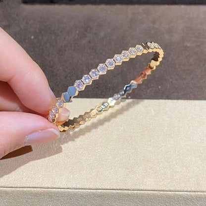 ¡®Sprite Jewelry¡¯BEE LOVE GOLD BRACELET FULL DIAMOND