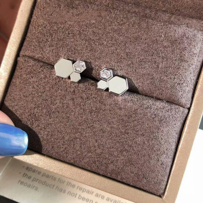 ¡®Sprite Jewelry¡¯BEE LOVE SILVER DIAMOND EARRINGS