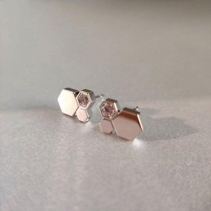 ¡®Sprite Jewelry¡¯BEE LOVE SILVER DIAMOND EARRINGS