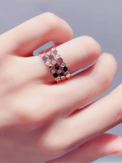 ¡®Sprite Jewelry¡¯BEE LOVE RING PINK GOLD DIAMOND