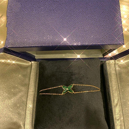 ¡®Sprite Jewelry¡¯JEUX BRACELET MALACHITE PINK GOLD 1 DIAMOND