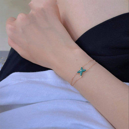 ¡®Sprite Jewelry¡¯JEUX BRACELET MALACHITE PINK GOLD 1 DIAMOND