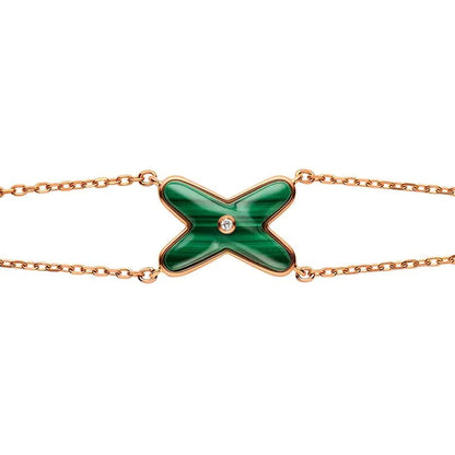 ¡®Sprite Jewelry¡¯JEUX BRACELET MALACHITE PINK GOLD 1 DIAMOND