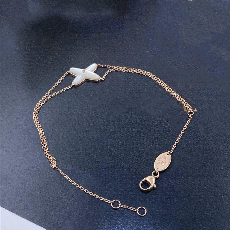 ¡®Sprite Jewelry¡¯JEUX BRACELET WHITE MOP PINK GOLD 1 DIAMOND