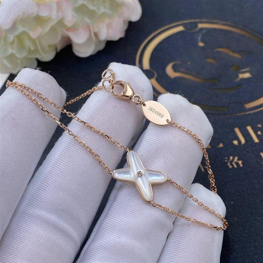 ¡®Sprite Jewelry¡¯JEUX BRACELET WHITE MOP PINK GOLD 1 DIAMOND