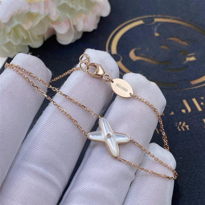 ¡®Sprite Jewelry¡¯JEUX BRACELET WHITE MOP PINK GOLD 1 DIAMOND