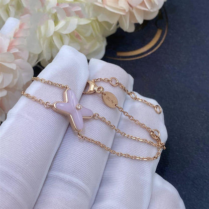 ¡®Sprite Jewelry¡¯JEUX BRACELET PINK MOP PINK GOLD 1 DIAMOND